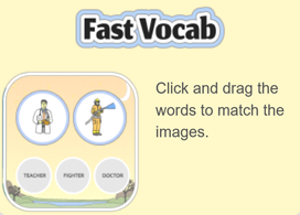 Fast Vocabulary Game