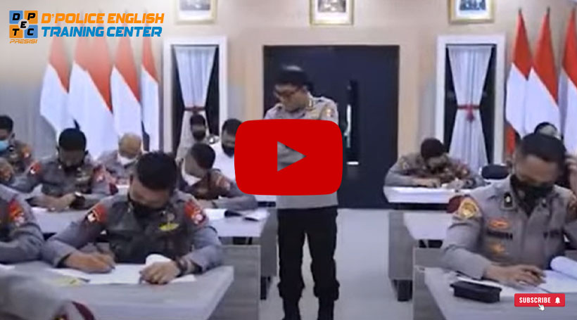 KASEBASA POLRI SCREENS POLRI MEMBERS WHO ARE PROFICIENT IN ENGLISH AT THE CENTRAL KALIMANTAN REGIONAL POLICE‼️